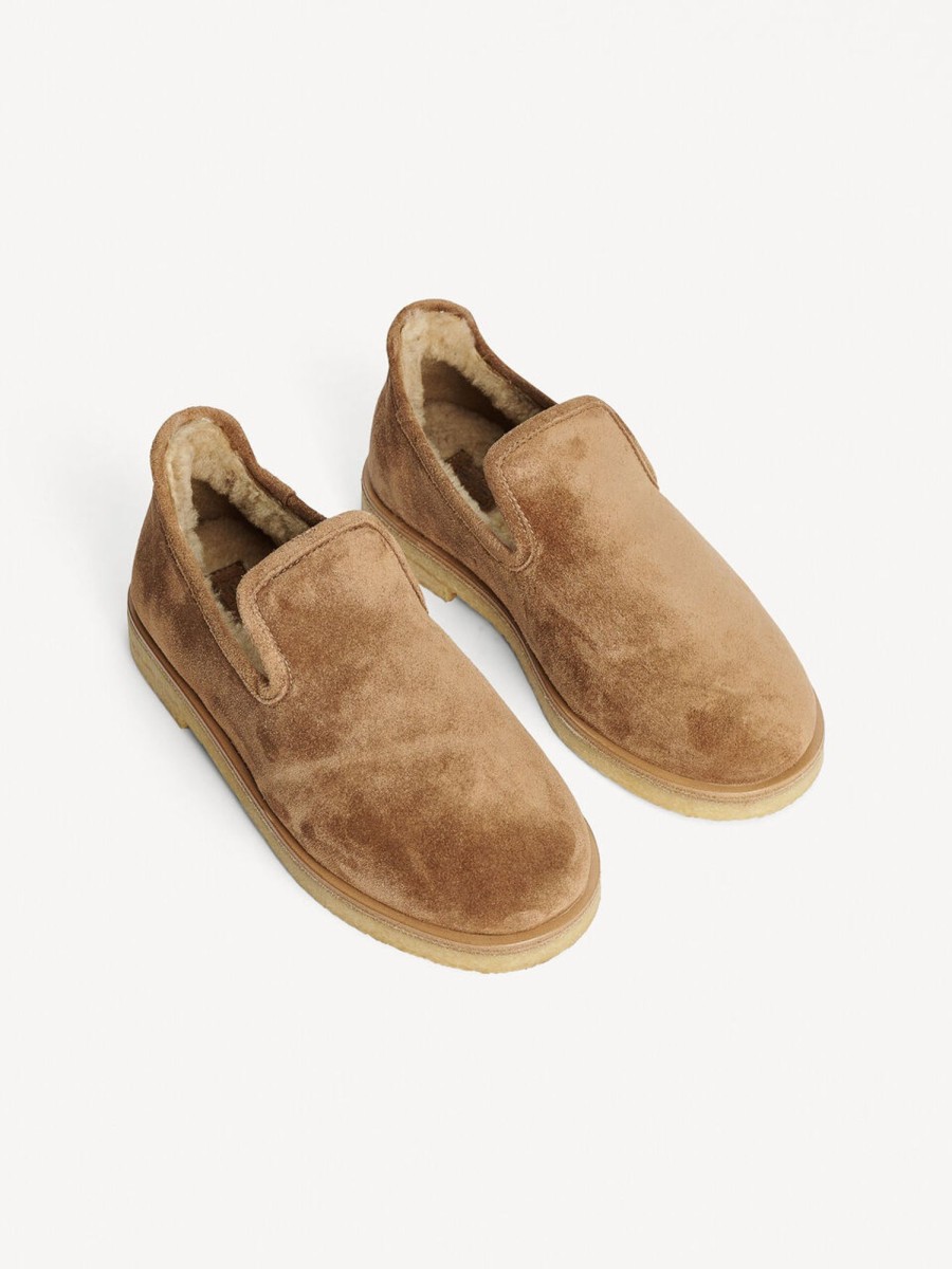 Accessoires By Malene Birger | Slippers En Daim Romine